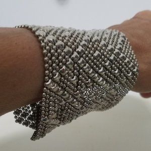 Bracelet Sterling Silver Wide